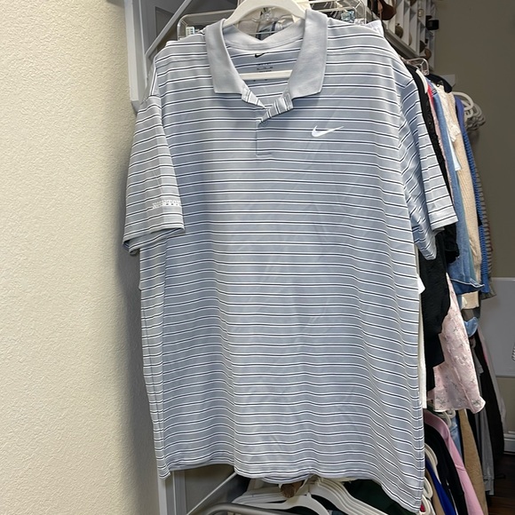 Men’s Nike Striped Dri-Fit Polo Sz XXL - Picture 1 of 4